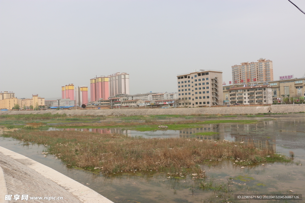 城镇民房背景