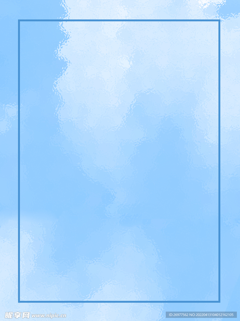 蓝白背景