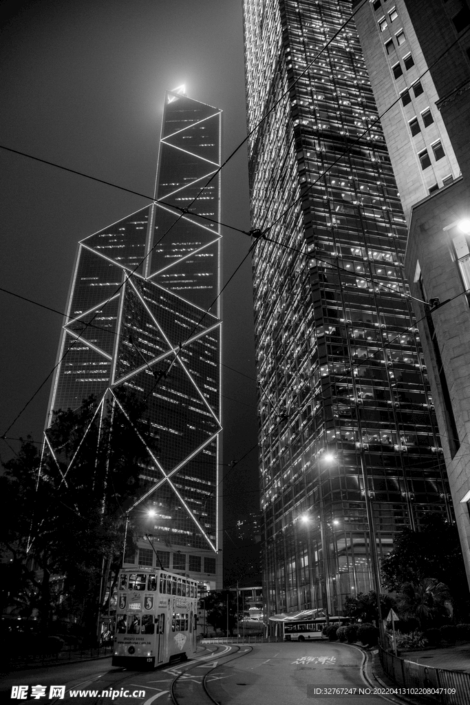 城市建筑夜景