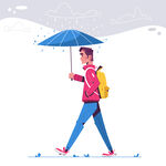 闪电下雨天气