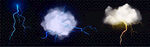 闪电下雨天气
