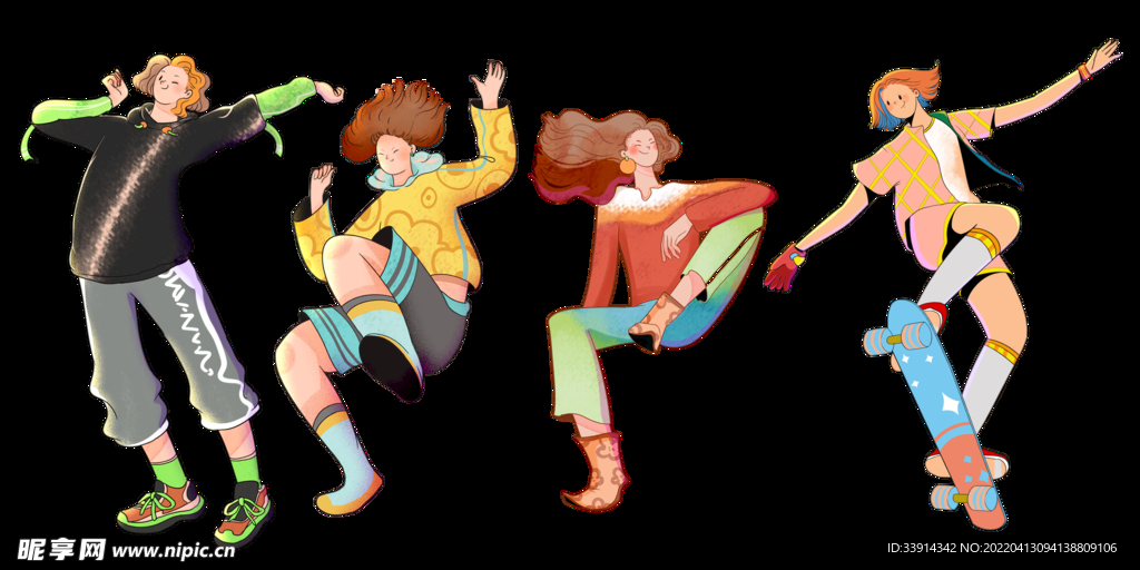 人物插画 