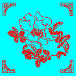 花卉剪纸