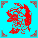 兔子剪纸