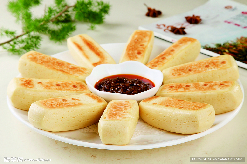 杂粮杠子馍