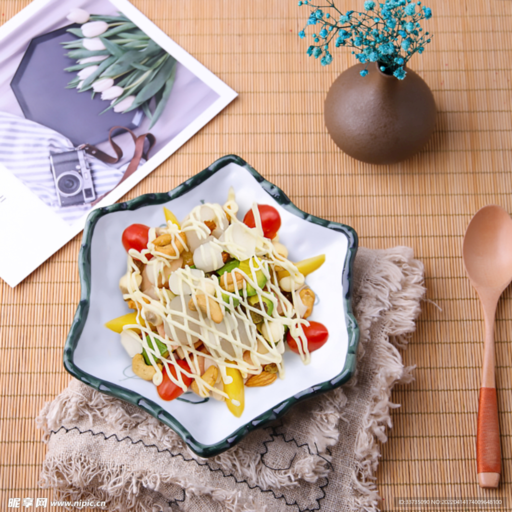 美食沙拉菜