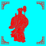 唐僧剪纸