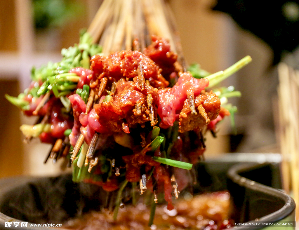 四川羊肉串串