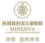 米诺娃妇女儿童医院 标志