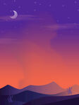  夜晚背景 