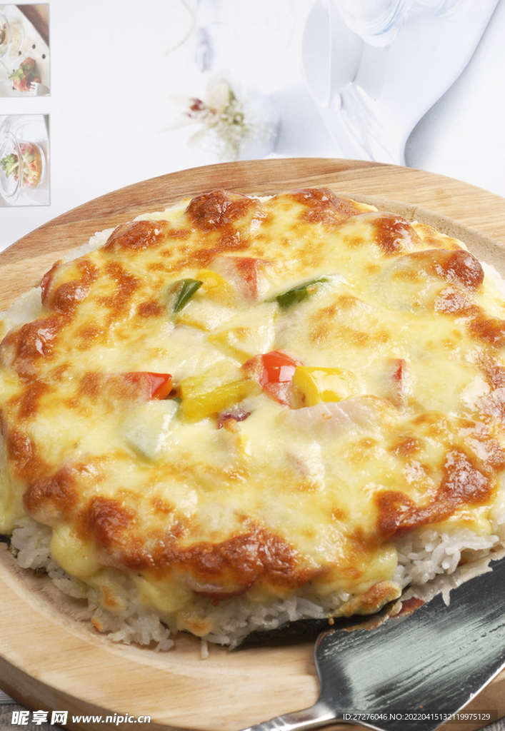 芝士海鲜焗饭