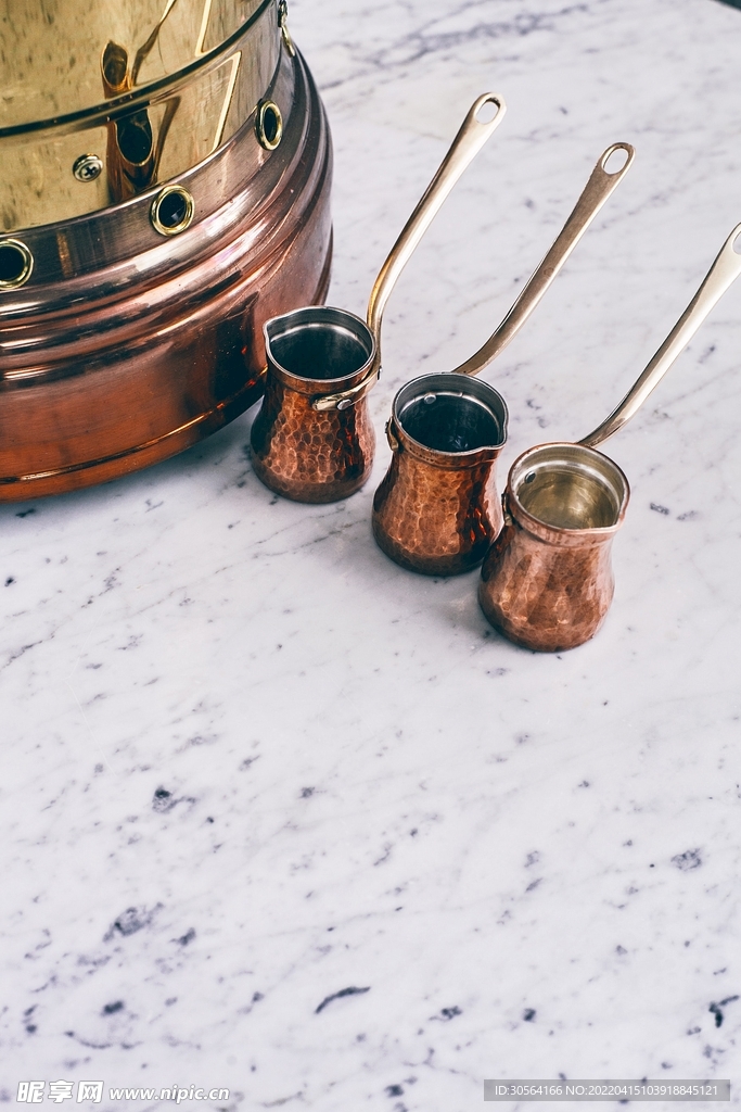 铜制复古咖啡杯