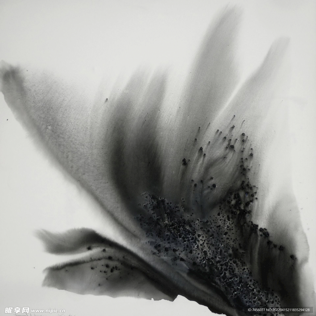 水墨抽象艺术挂画