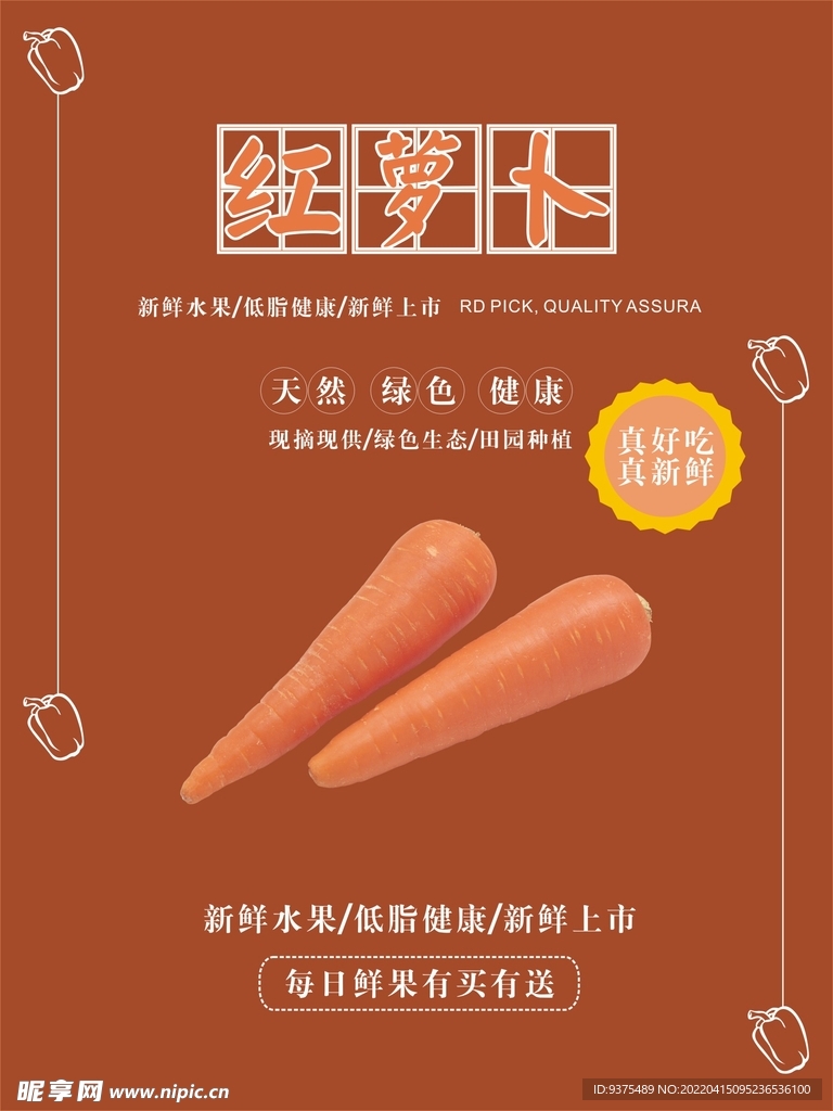 红萝卜海报