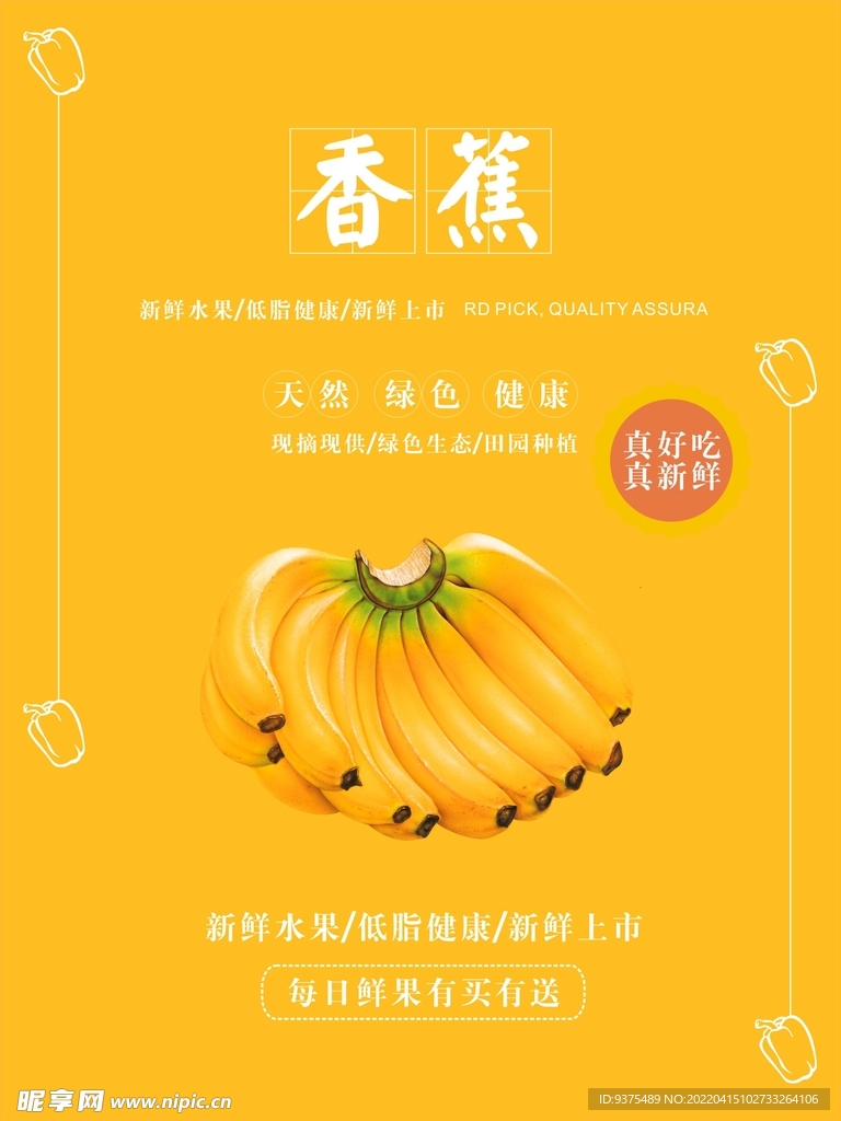 香蕉海报