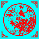 葡萄剪纸