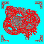 龙剪纸