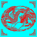 龙剪纸