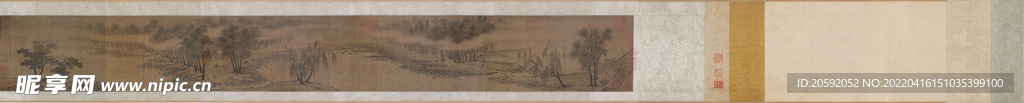 山水画  