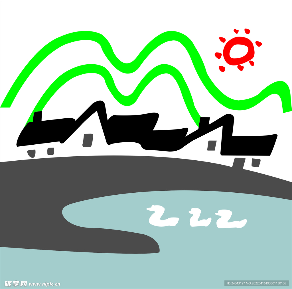 风景装饰画