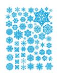雪花矢量图