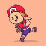 戴帽子男人