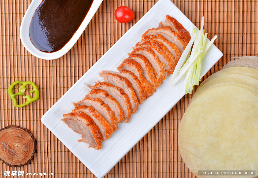北京烤鸭美食