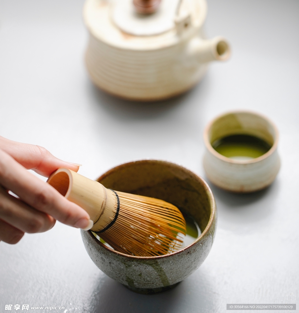 日式抹茶制作