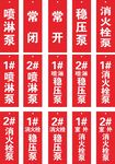 常开常闭 消防 标识