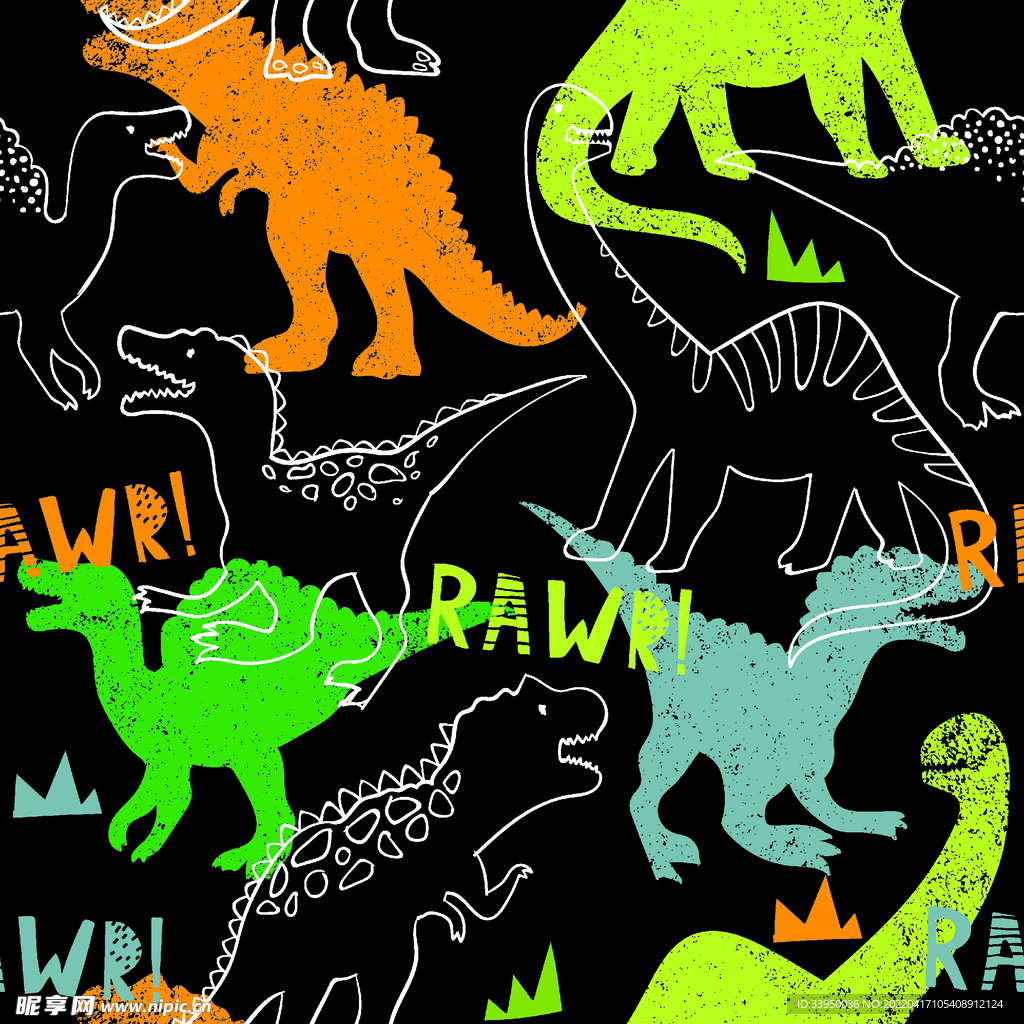 恐龙 字母