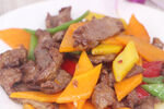 胡萝卜炒牛肉
