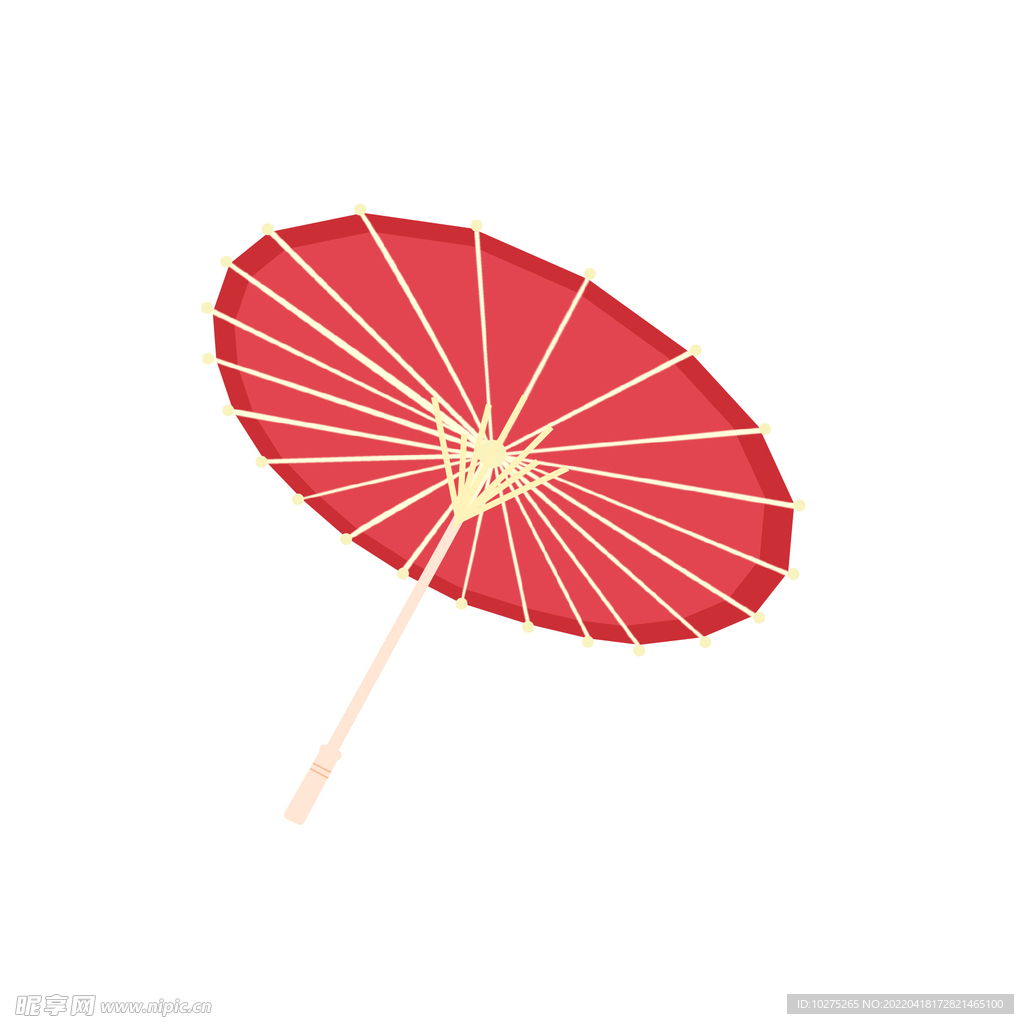 古风中国风伞简约
