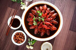 美食小龙虾摄影图
