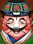 卡通京剧人物