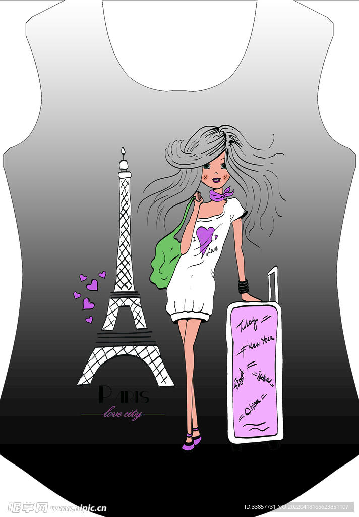 定位花 数码印花