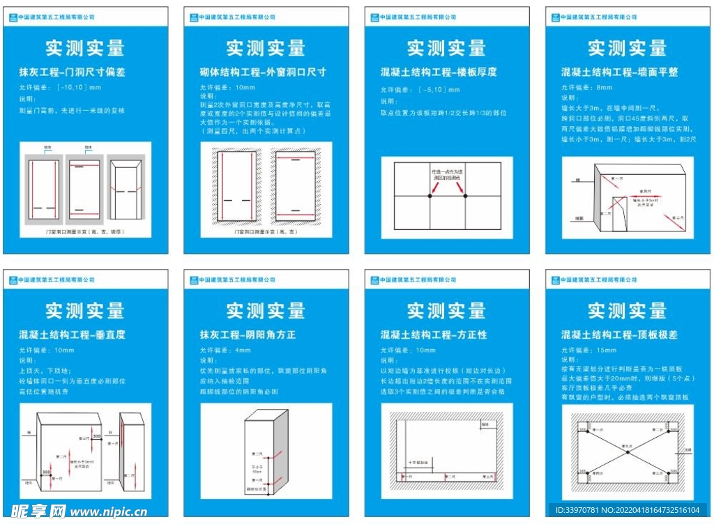 中建第五工程局 实量实测