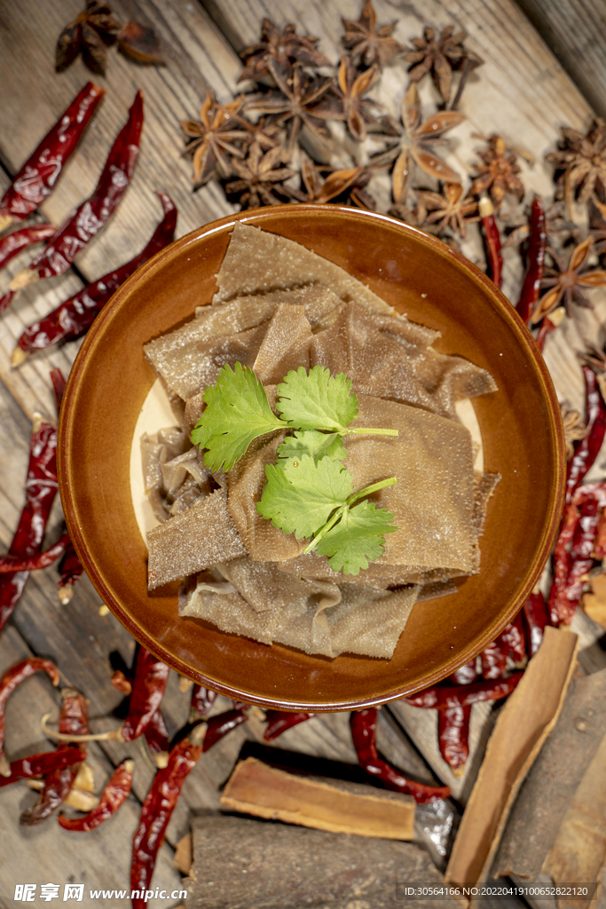 新鲜毛肚食材