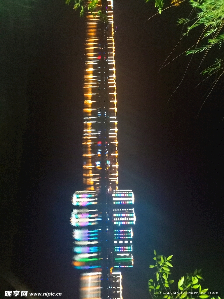 贡江夜景