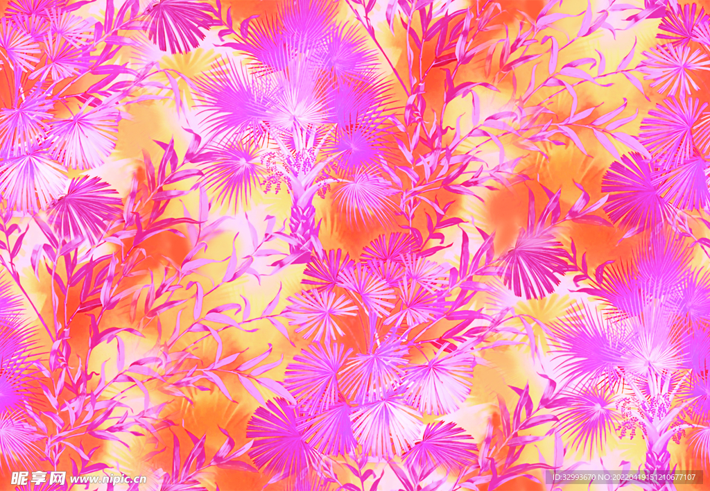 渐变花 