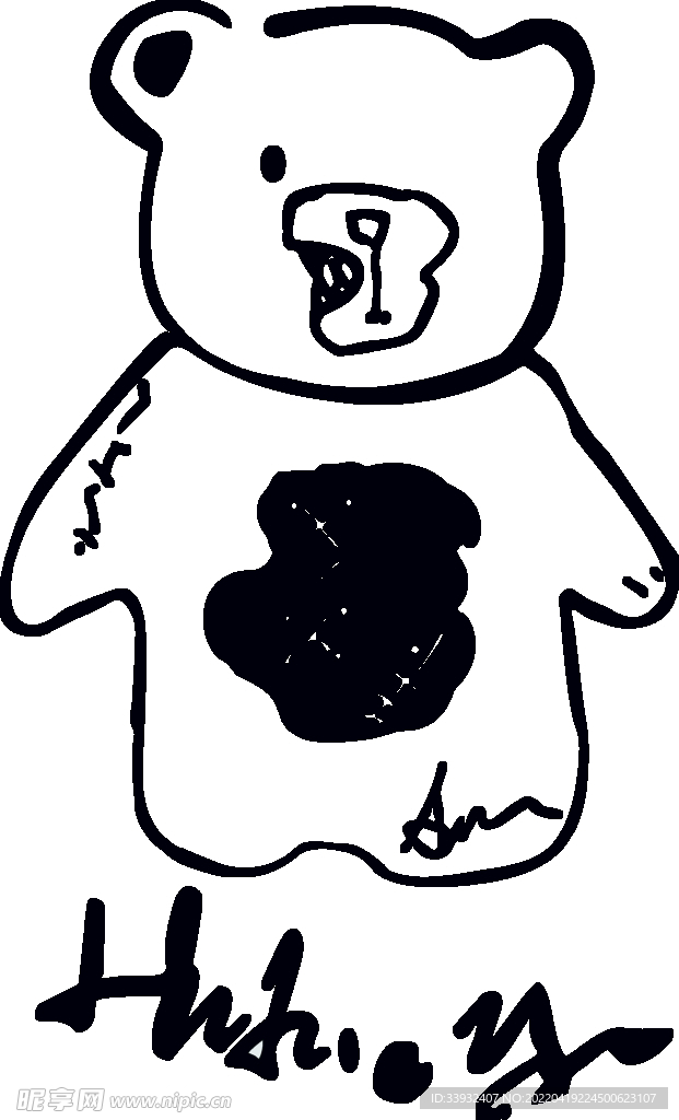 线条熊