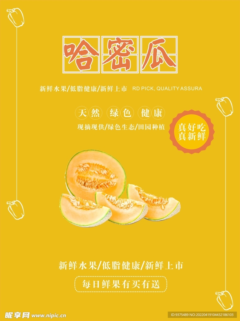 哈密瓜海报