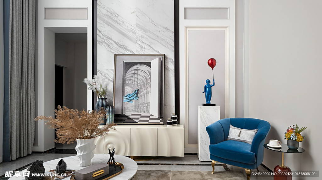 法式风格家装实景图