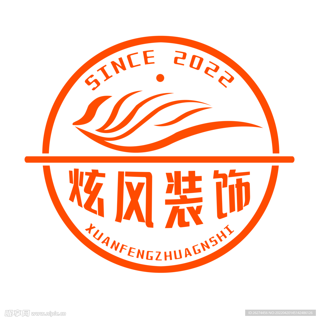 炫风装饰logo
