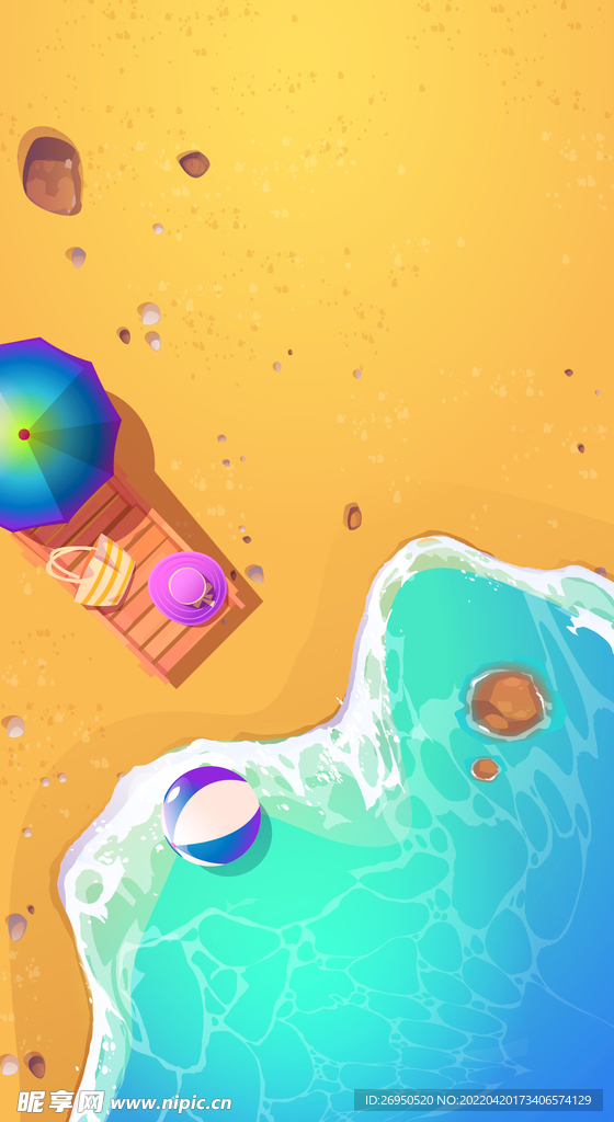 海滩
