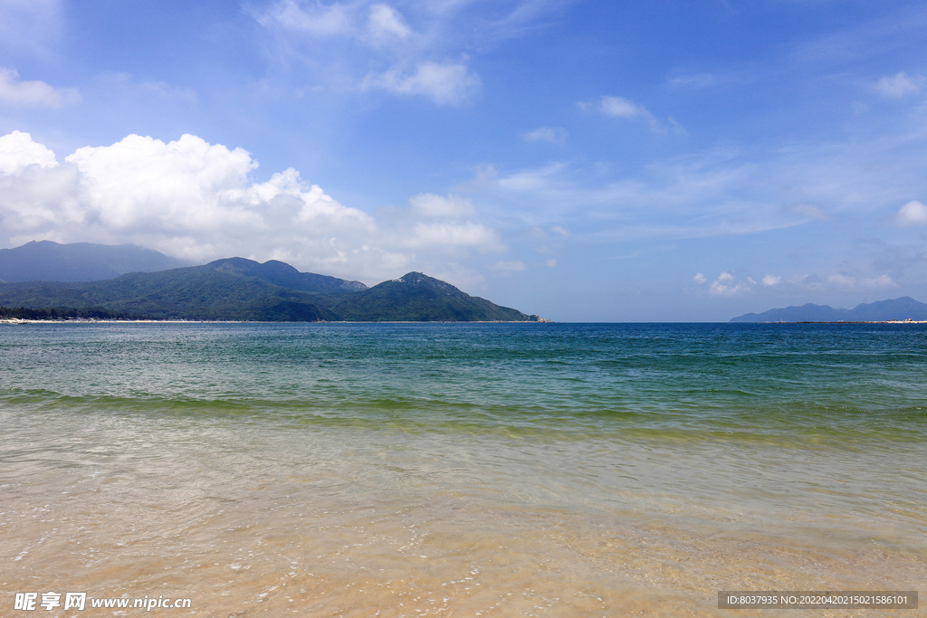 深圳西涌海滩  