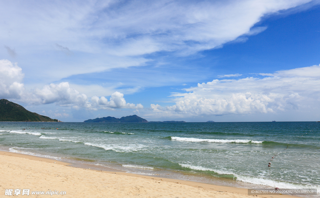 深圳西涌海滩  