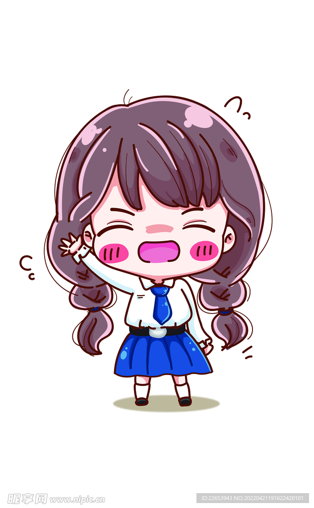 卡通女孩