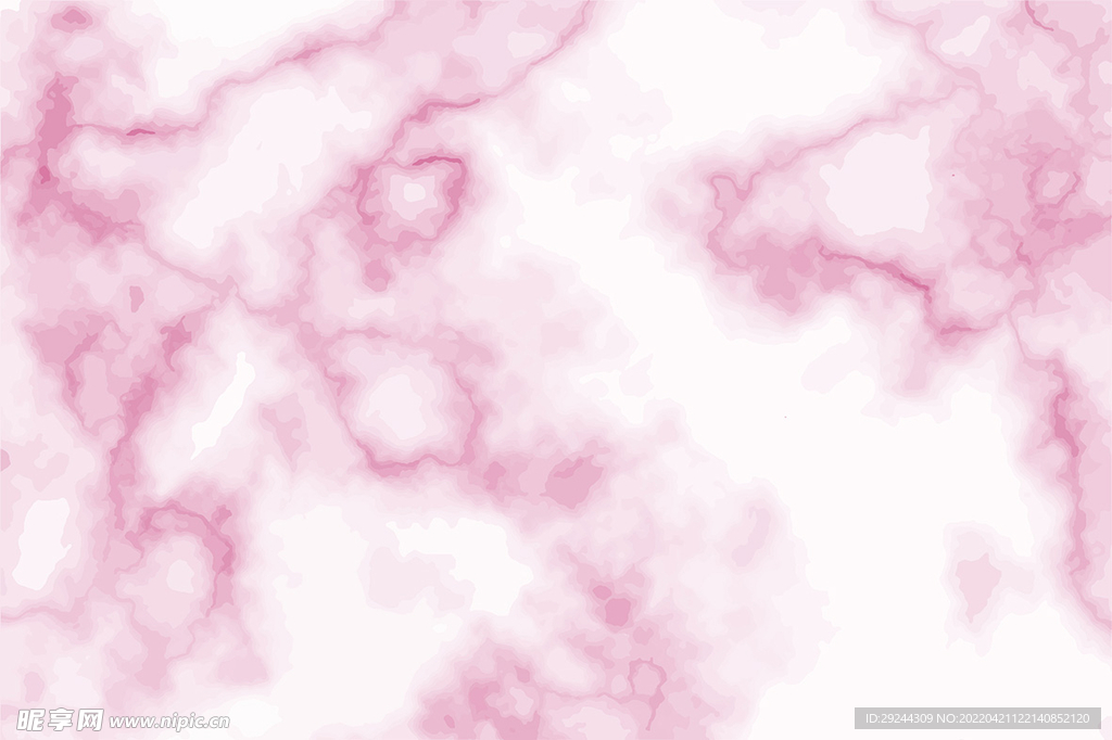 粉色大理石纹理无缝背景矢量图