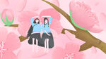 青年节插画