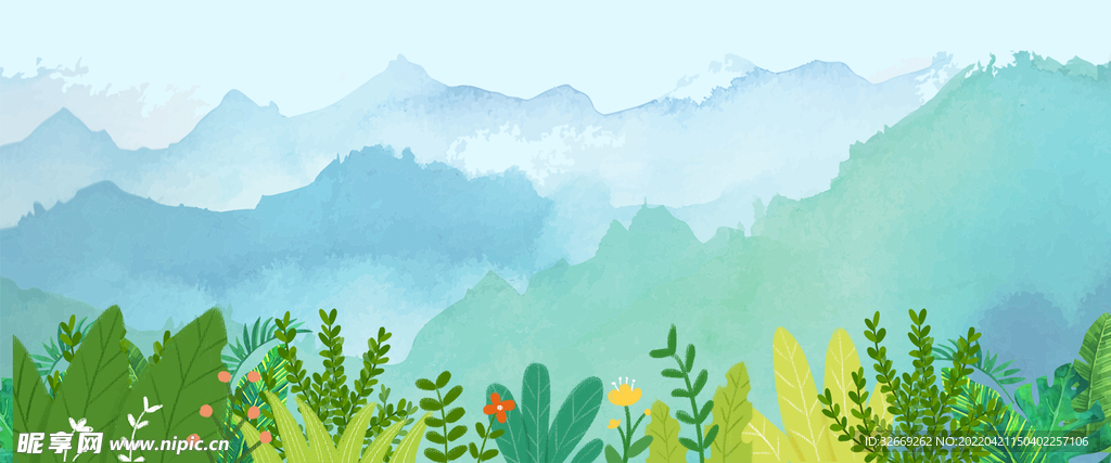 夏天背景